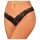 Obsessive Donna Dream - kanten open string (zwart) - M/L