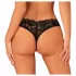 Obsessive Donna Dream - open string - kant - zwart - M/L