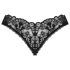 Obsessive Donna Dream - kanten open string (zwart) - M/L