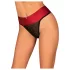 Obsessive - string - met strikje - rood