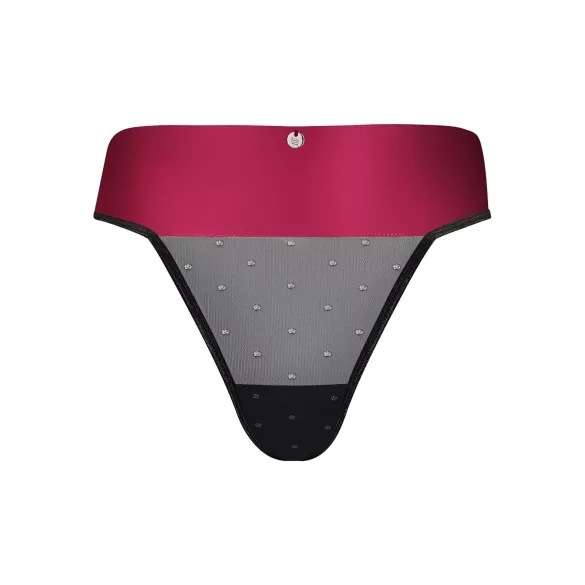 Obsessive - string - met strikje - rood