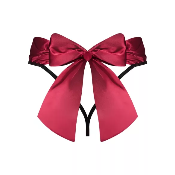 Obsessive - string - met strikje - rood