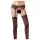 NO:XQSE - Lingerieset met jarretels - kant - zwart
