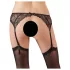 NO:XQSE - Lingerieset met jarretels - kant - zwart