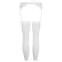 NO:XQSE - Lingerieset met jarretels - kant - wit