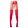 NO:XQSE - jarretelset - glanzend - rood