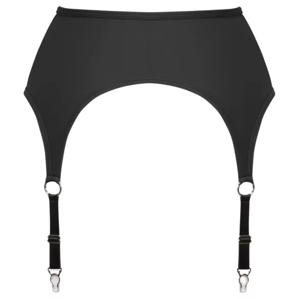 Cottelli - matte jarretelle gordel - zwart - L