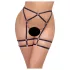 Cottelli - string slip - dunne stof - zwart - L/XL
