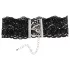 Cottelli - kunstleren kanten halsband BDSM kostuumaccessoire