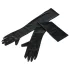 Cottelli - lange glanzende handschoenen - zwart