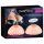 Cottelli siliconen push-up cups met tepel, set (2x1000g)