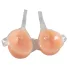 Cottelli - siliconen push-up borsten - strap-on - 2x1200g