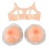 Cottelli - siliconen push-up borsten met bh (2x1000g)