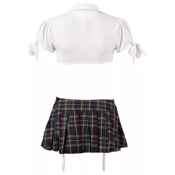 Cottelli - schoolmeisje kostuum set - verkleedset dames - L