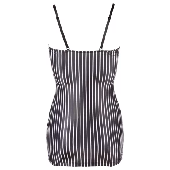 Cottelli - Sekretaretten kostuum - Gestreept - Zwart/Wit - XL