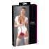 Cottelli - Verpleegster top met jarretels - wit - L