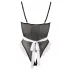 Cottelli - Lingerie body - Sexy kamermeisje - Zwart