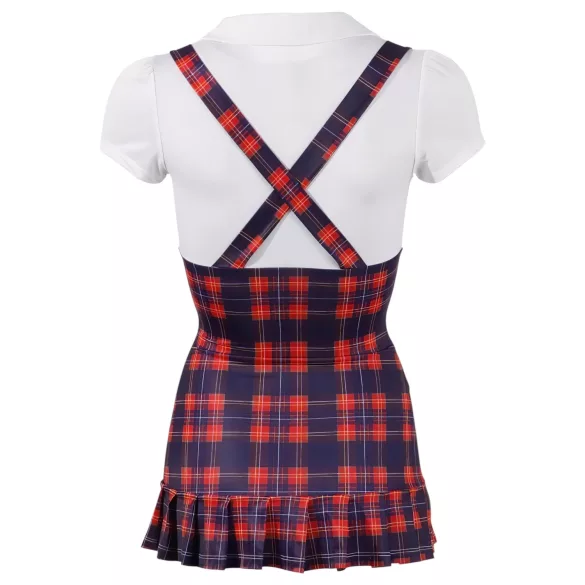 Cottelli - Schoolgirl kostuum - Geruit - Verkleedjurk