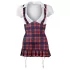 Cottelli - Schoolgirl kostuum - Geruit - Verkleedjurk - L