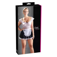   Cottelli - Verleidelijke kamermeisje outfit - Kant - Zwart - M