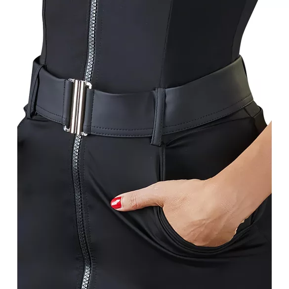 Cottelli Police - politie uniform jurkje - zwart - L