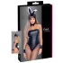 Cottelli - bunny kostuum - glanzend, sexy konijnenset - 5-delig - M