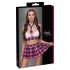 Cottelli - Schattige leerlinge outfitset (roze) - M