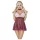 Cottelli - schoolmeisje kostuum - rood wit - verkleedkleding - L