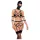 Bad Kitty - lingerie set met masker - zwart - L