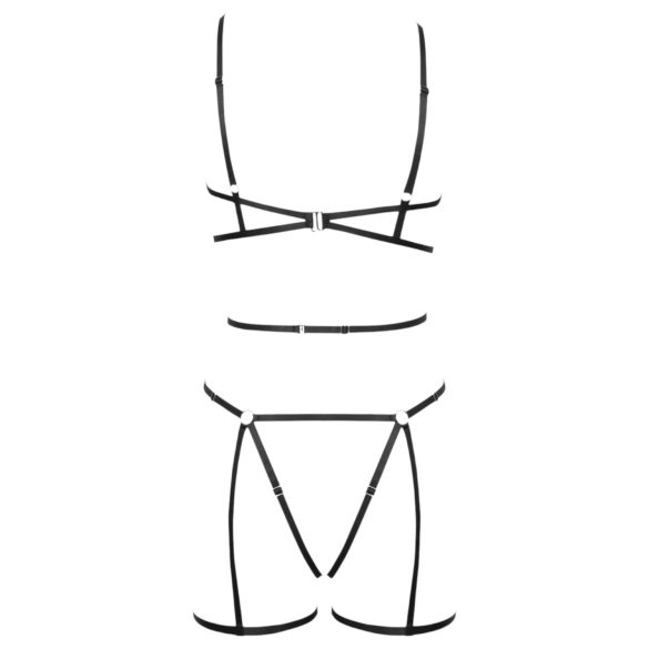 Cottelli - sierharnas en string (zwart) - (S-L)