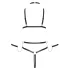 Bad Kitty - body harness - zwart
