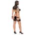 Bad Kitty - kanten BDSM-set (zwart) - L