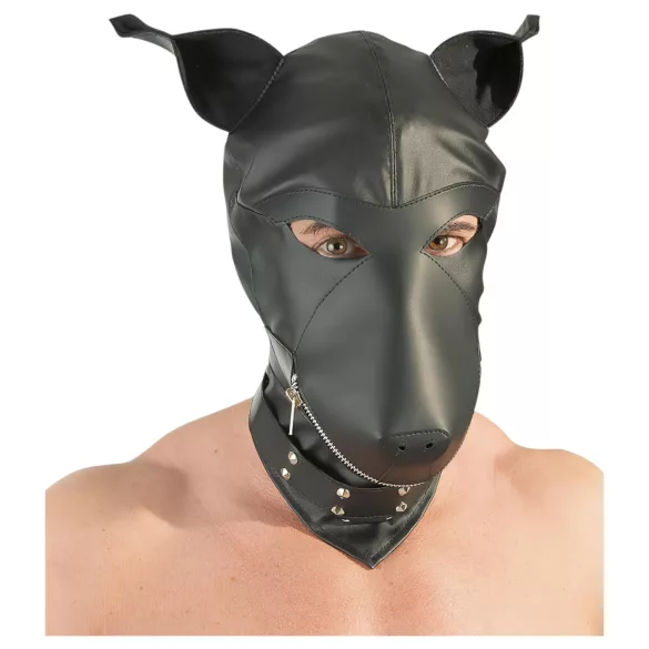 Fetisj - Hondenmasker (zwart, S‑L)