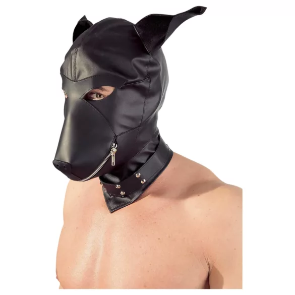 Fetisj - Hondenmasker (zwart, S‑L)