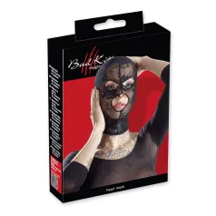 Bad Kitty - mondmasker met kant - zwart