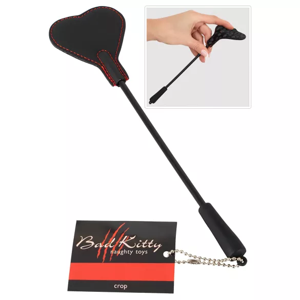 Hart toverstaf - spanking paddle - hartvorm - 25 cm