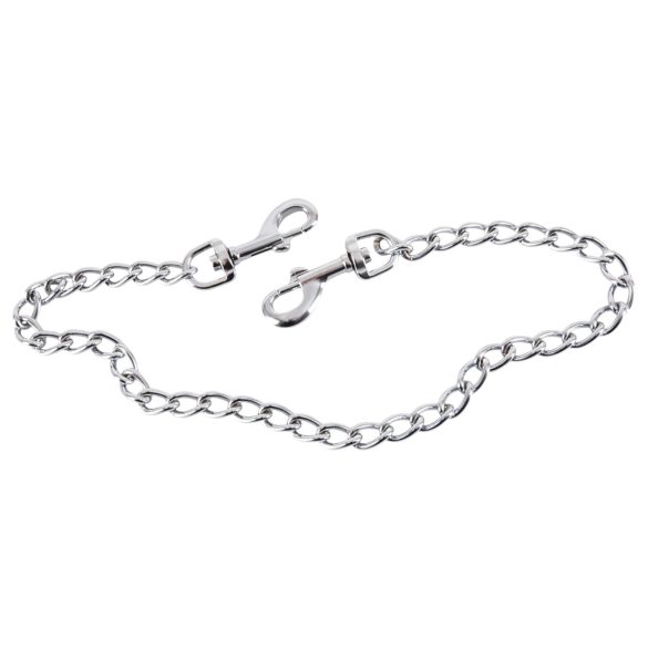 ZADO - dubbele metalen karabijnhaak met ketting - 50cm