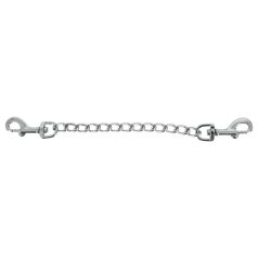 ZADO - dubbele metalen karabijnhaken en ketting (15cm)