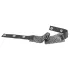 Bad Kitty - halsband met strass steentjes - zwart