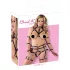 Bad Kitty - bondage harnas-bh set (zwart)