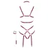 Bad Kitty - volledig bodyharnas - rood - L/XL