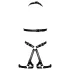 Bad Kitty - open body harnas - zwart