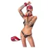 Bad Kitty - bondage set - 7-delig - rood