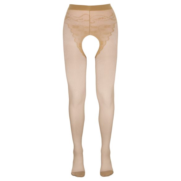 Cottelli - Gestreepte Sexkousen (natuurlijk) - 2