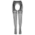 Cottelli - Open netpanty dubbele werking - zwart