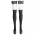 Cottelli - Kousen met jarretels - Zwart - M/L