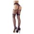 Cottelli - Sex panty met golvend patroon - zwart - XL
