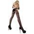 Cottelli - Sex panty met golvend patroon - zwart - XL