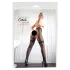 Cottelli - sexy net panty met kant - zwart - M/L