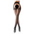 Cottelli - Sexystocking met kanten taille (zwart) - 3